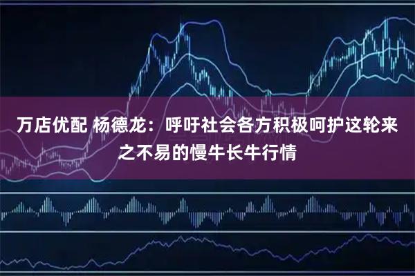 万店优配 杨德龙：呼吁社会各方积极呵护这轮来之不易的慢牛长牛行情